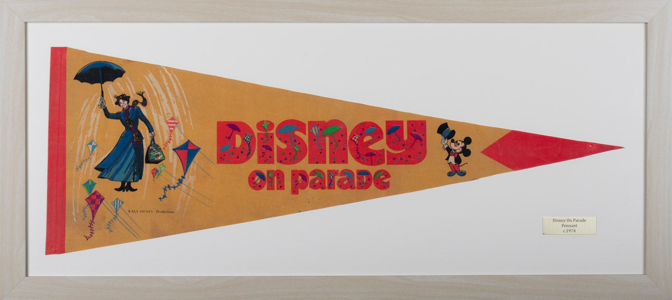 Original Disney On Parade Pennant